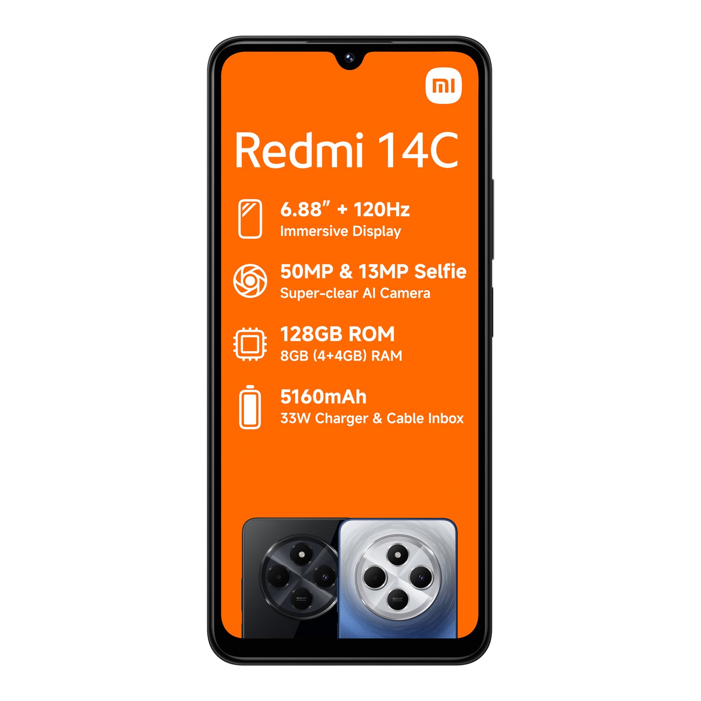 Xiaomi Redmi 14c 6.88" 128gb Smartphone