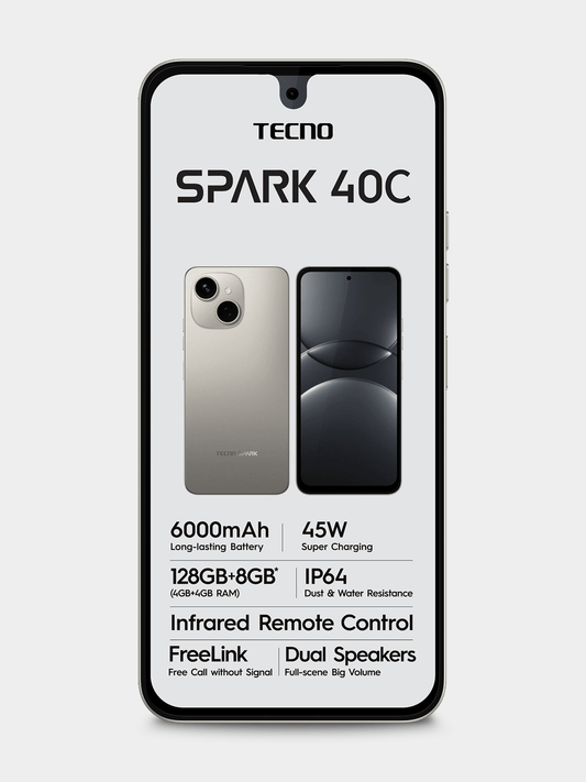 Tecno Spark 40C 4G 128GB